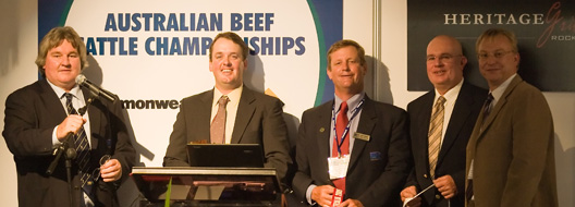 Ben Adams (second from left)