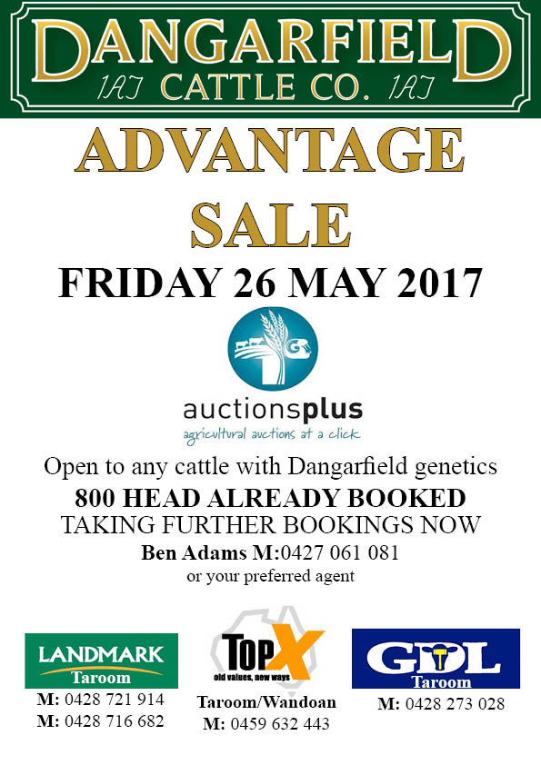 2017DANGARFIELDADVANTAGESALE